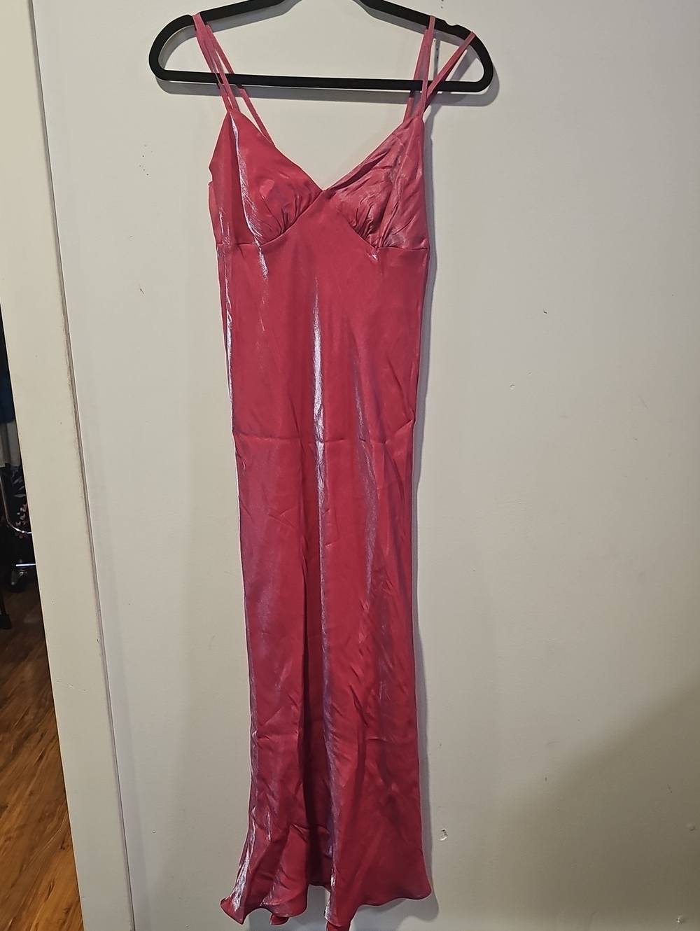 wild fable Pink Satin Slip Dress